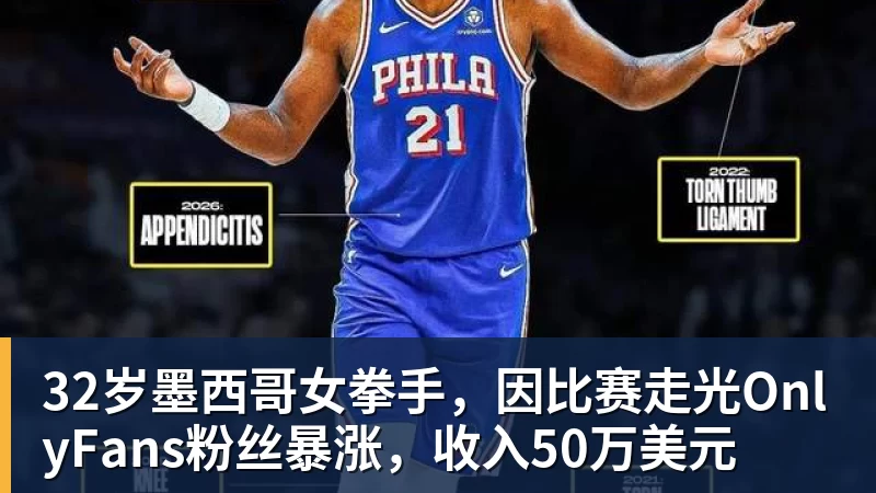 篮球下注32岁墨西哥女拳手，因比赛走光OnlyFans粉丝暴涨，收入50万美元